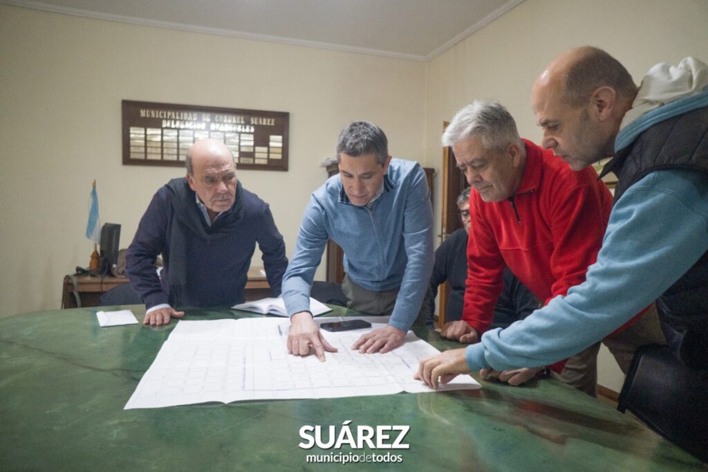 Moccero recorrió Huanguelén con obras, proyectos y un fuerte compromiso